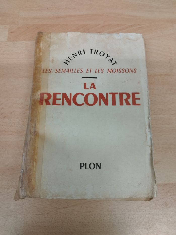LA RENCONTRE
 HENRI TROYAT 1958