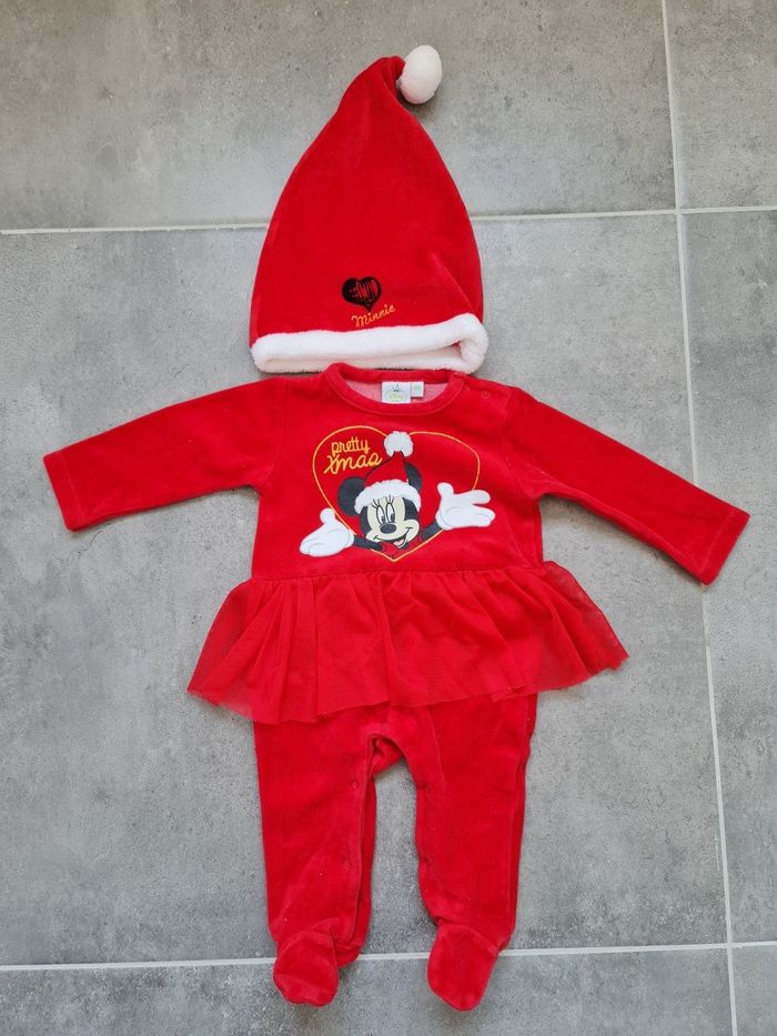 Pyjama minnie noel 6 mois disney