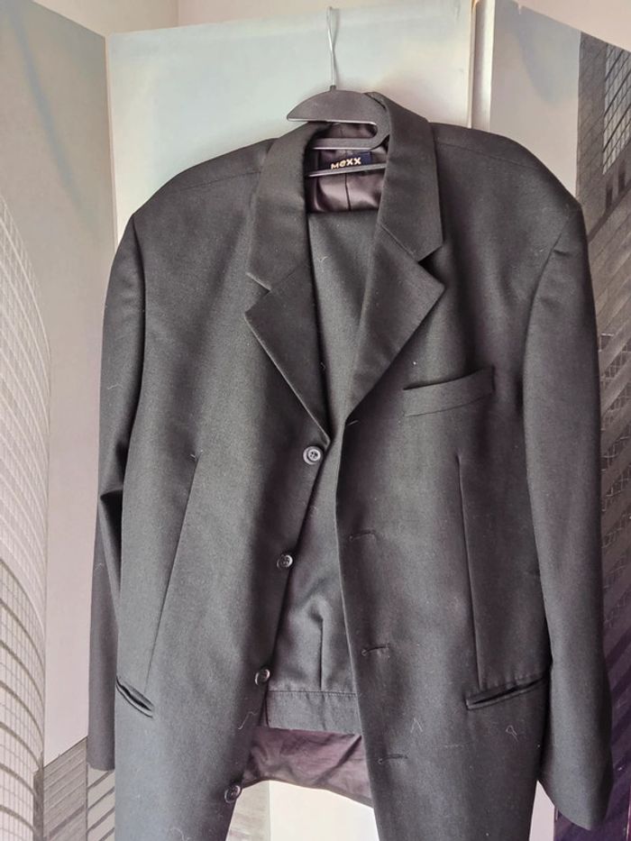 Costume Mexx noir taille 50 veste et 46 pantalon