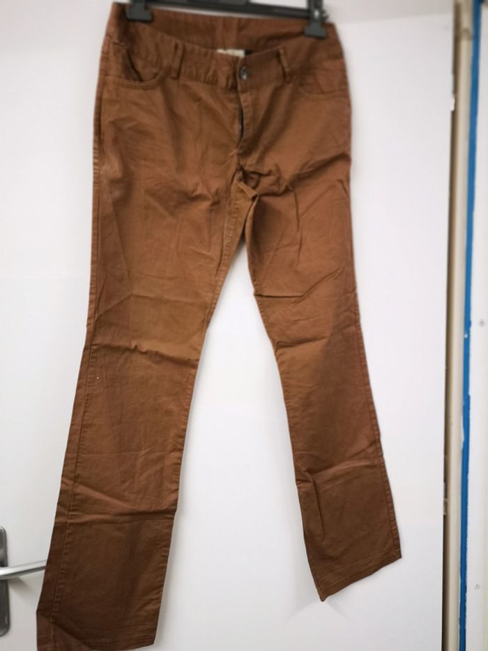 Pantalon beige kiabi 42 - photo numéro 3
