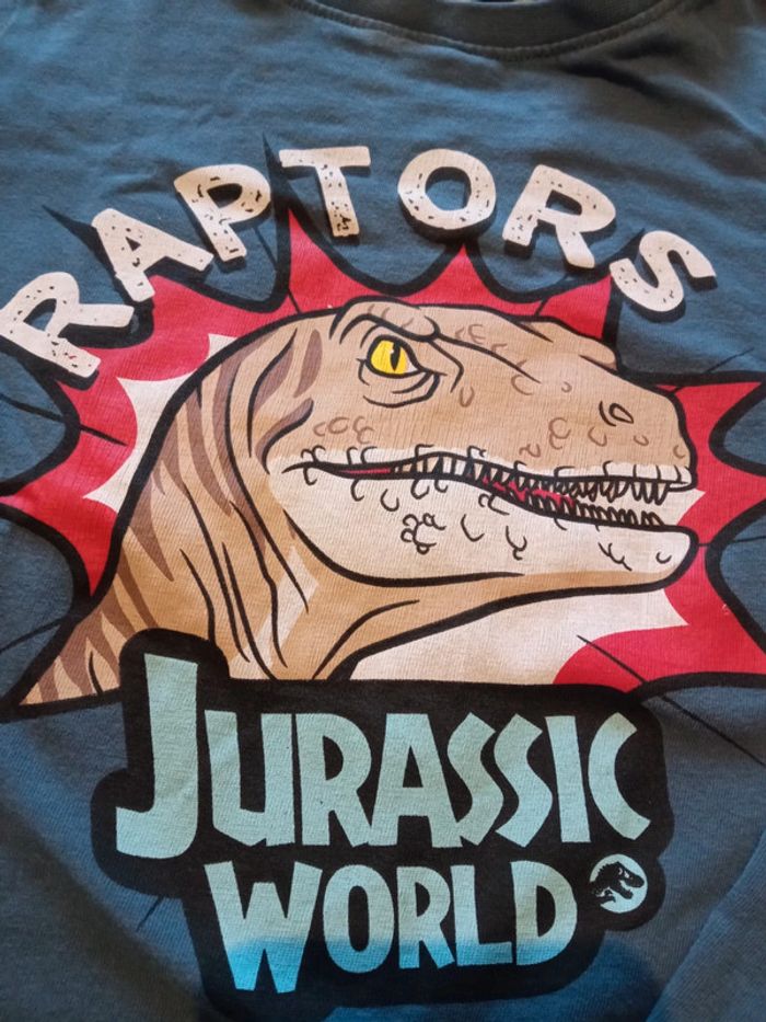 Tee-shirt Jurassic world 6 ans - photo numéro 2