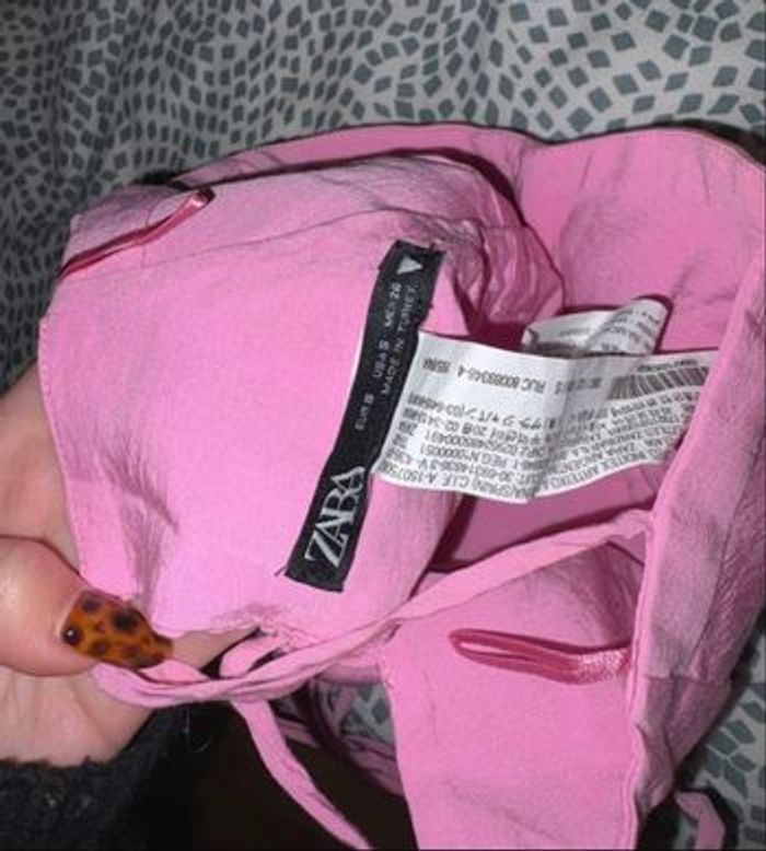 Bustier rose Zara - photo numéro 3