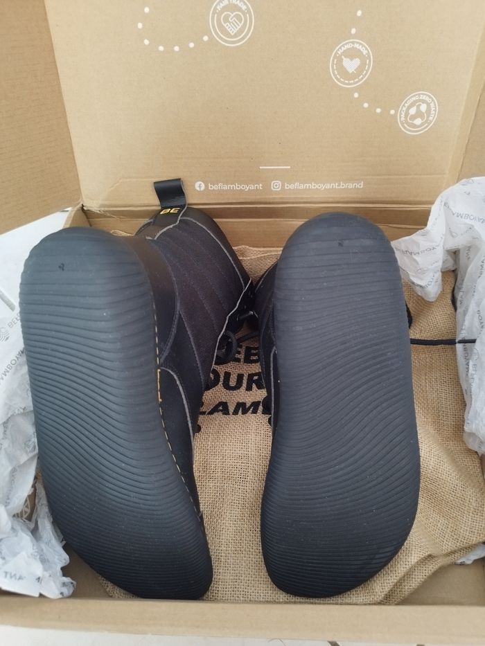 Bottines barefoot vegan Be Flamboyant taille 41 - photo numéro 4