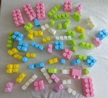 Briques de construction ; Abrick ; 62 pièces