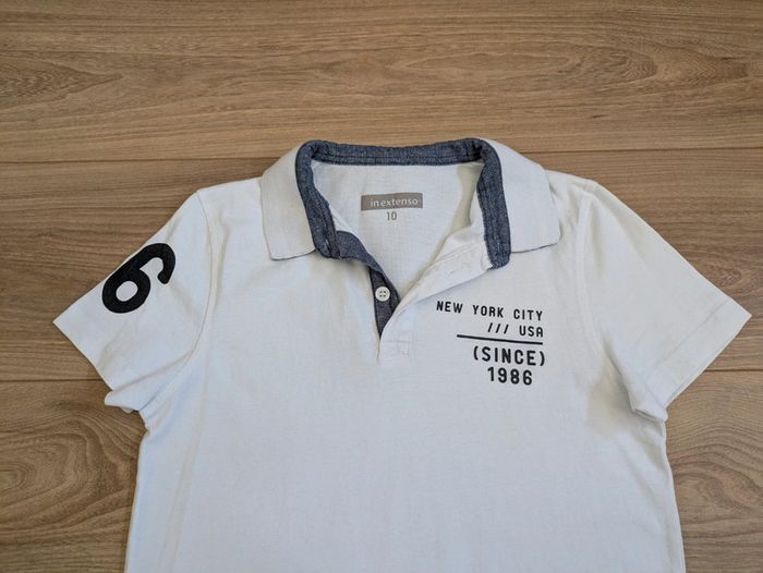 T-shirt polo garçon 10/11 ans - photo numéro 2