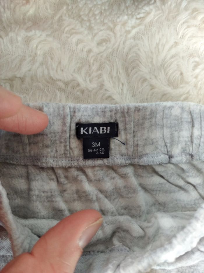 Pantalon style sarouel Fille 3 mois Lapin "Hello" Kiabi - photo numéro 7