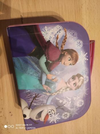 Boite à bijoux avec accessoires reine des neiges