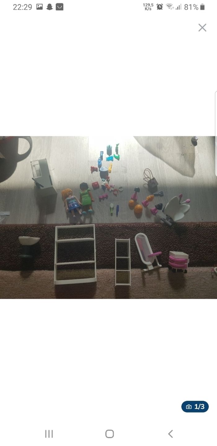 Salon de beauté playmobil