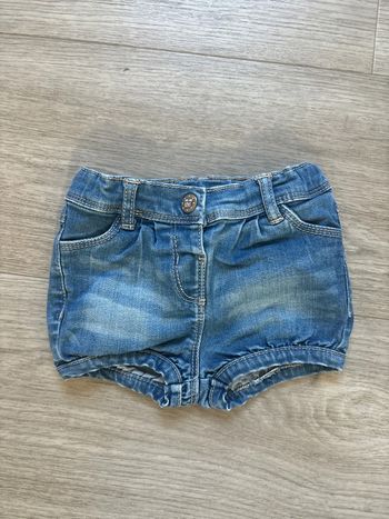 Short en jeans 6 mois