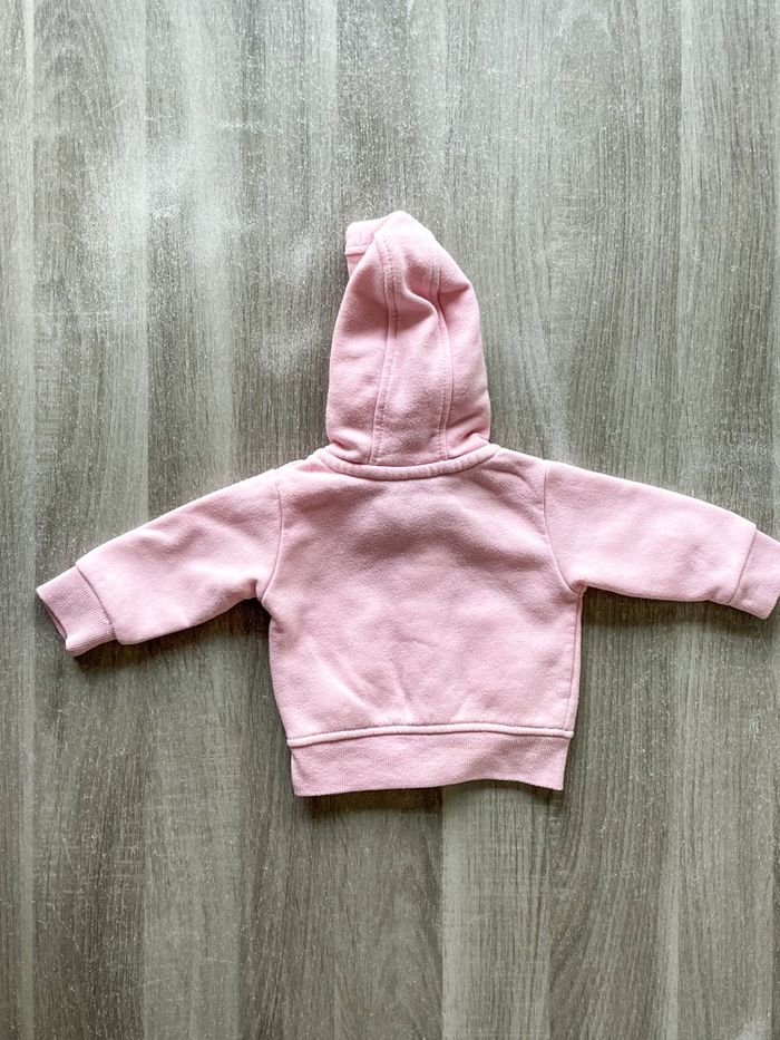Veste à capuche rose bébé fille Primark taille 0-3 mois - photo numéro 4