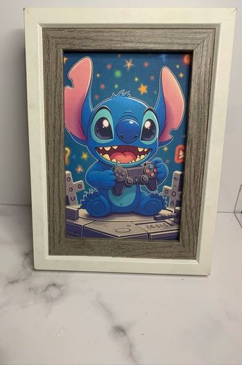 Affiche stitch manette