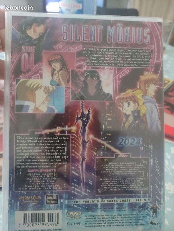 DVD Silent Mobius - photo numéro 2
