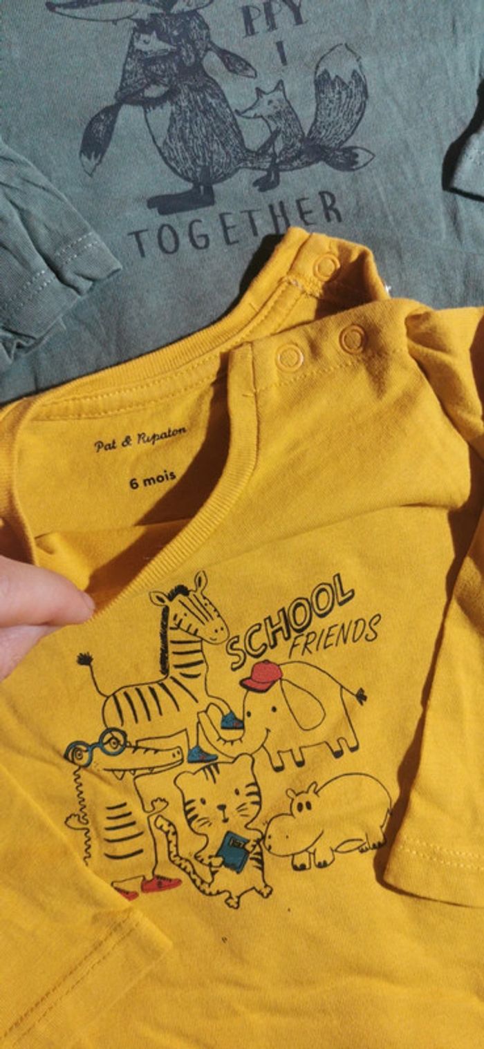 Lot t-shirt manche longue - photo numéro 2