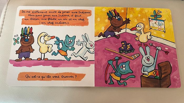 Livre puzzle - Anatole et ses copains - photo numéro 3