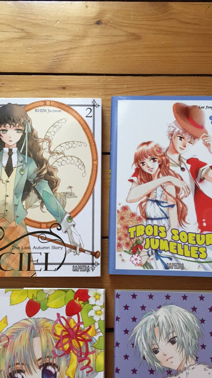 4 livres BD manga - photo numéro 2