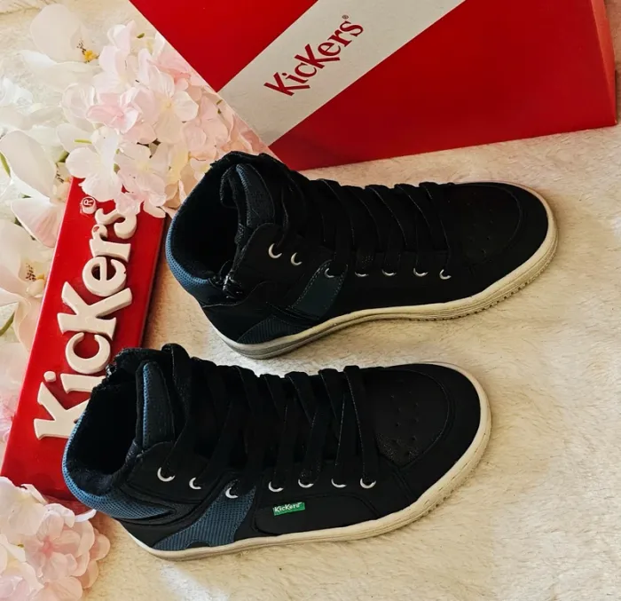 Baskets Sneakers Montantes Zip Kickers T29 - photo numéro 3