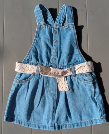 Robe salopette en Jean Obaibi neuve