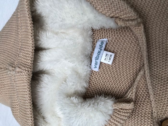 Gilet Vertbaudet 1 mois - photo numéro 3