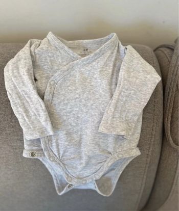 Body manches longues 2/4 mois