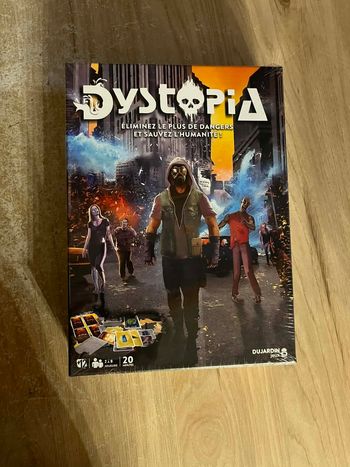 Jeu de société stratégie dystopia de Dujardin