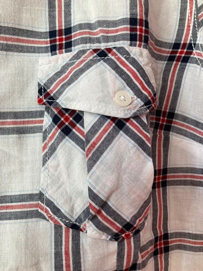 Chemise à carreaux manches courtes - photo numéro 3