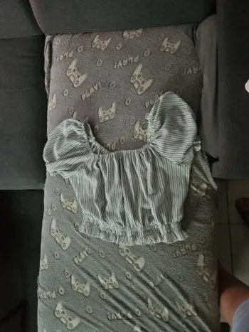 Top rayé