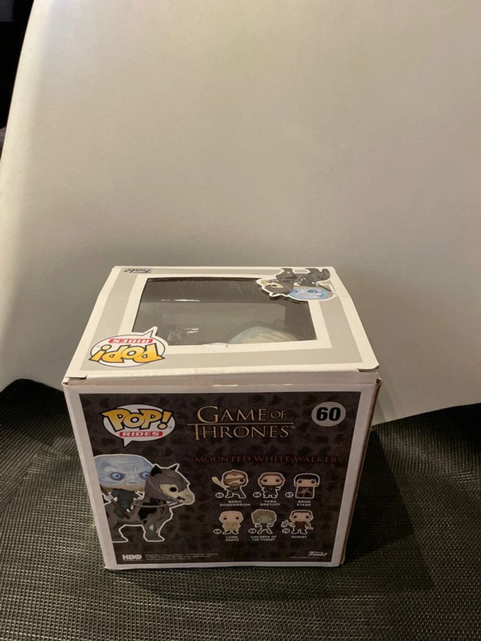 Games of thrones figurine Funko pop Rides Mounted White Walker 60 - photo numéro 5