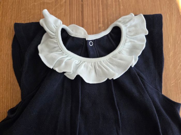 Robe Petit Bateau bleue marine - photo numéro 2