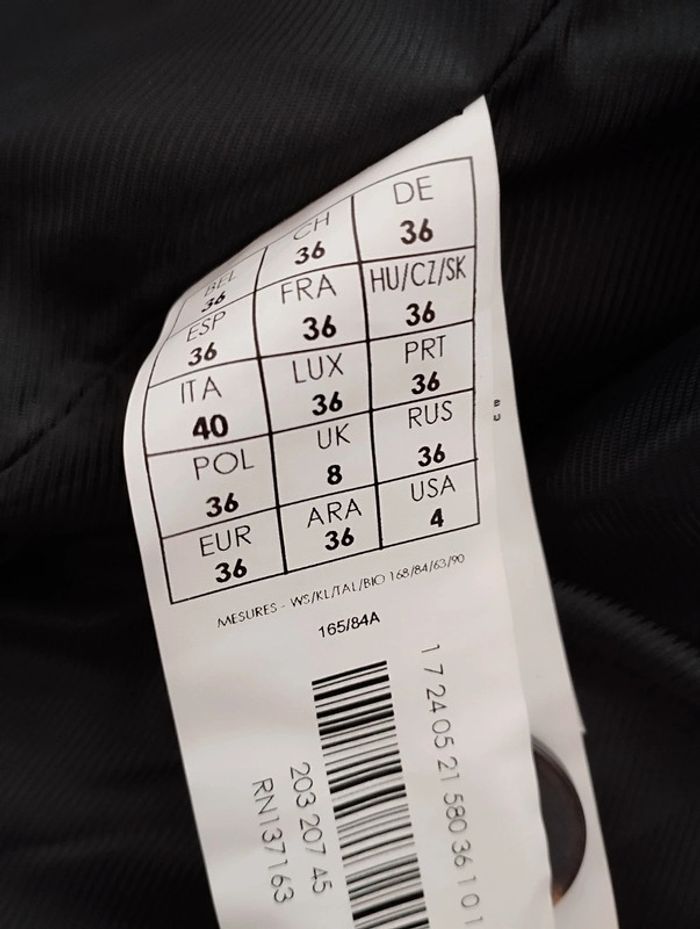 Manteau motif léopard Promod taille s en laine - photo numéro 11