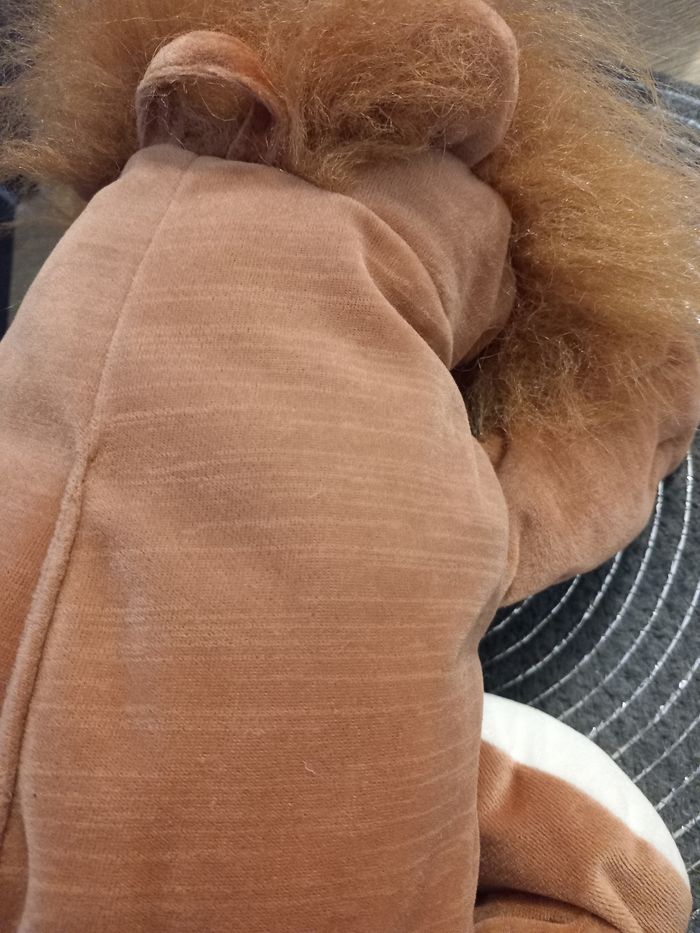 Peluche lion supertoys 44cm - photo numéro 5