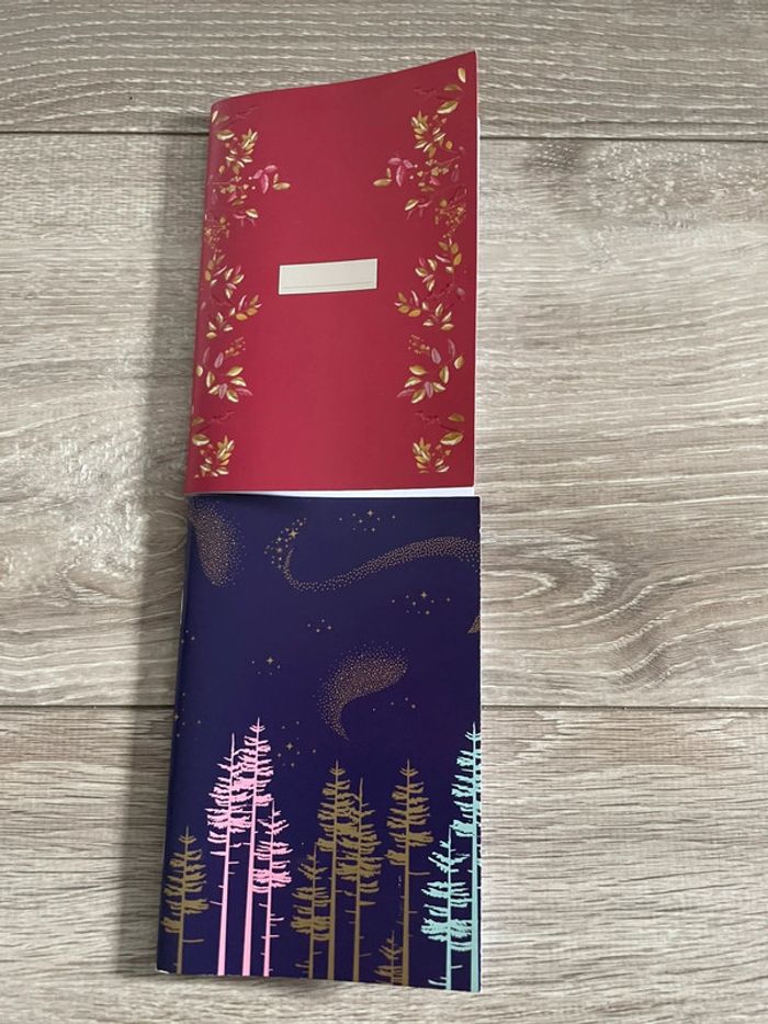 Lot deux carnet neuf