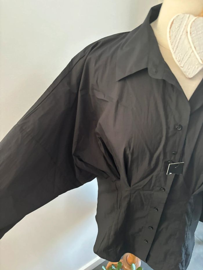Chemise noire Sisley neuve L - photo numéro 4