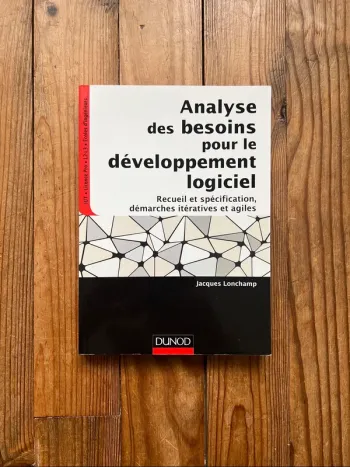 Analyse des besoins pour le développement logiciel - Jacques Lonchamp