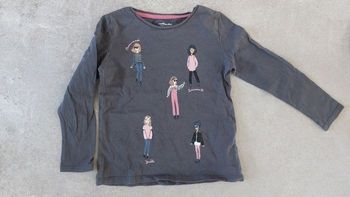 Tee-shirt anches longues vertbaudet fille 4 ans