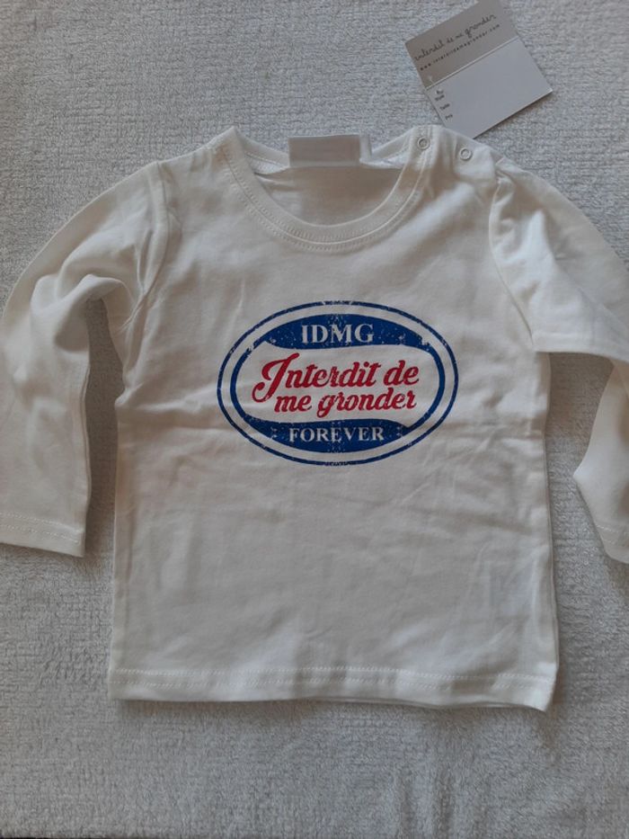 Tee shirt 12 mois