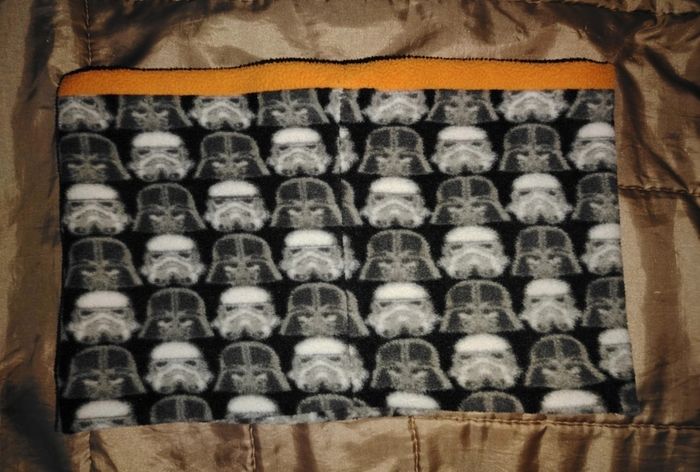 cache cou star wars disney taille 8/10 ans - photo numéro 2