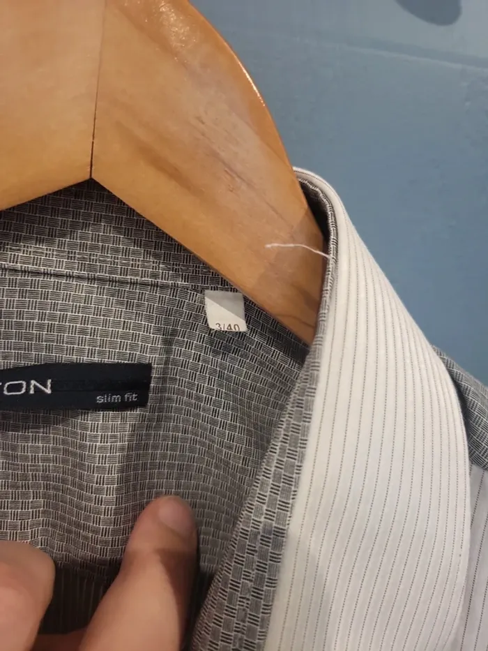 Chemise habillée homme cintrée taille 40 - photo numéro 4