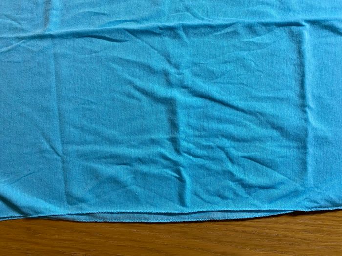 Foulard Tour de cou bleu turquoise - photo numéro 3