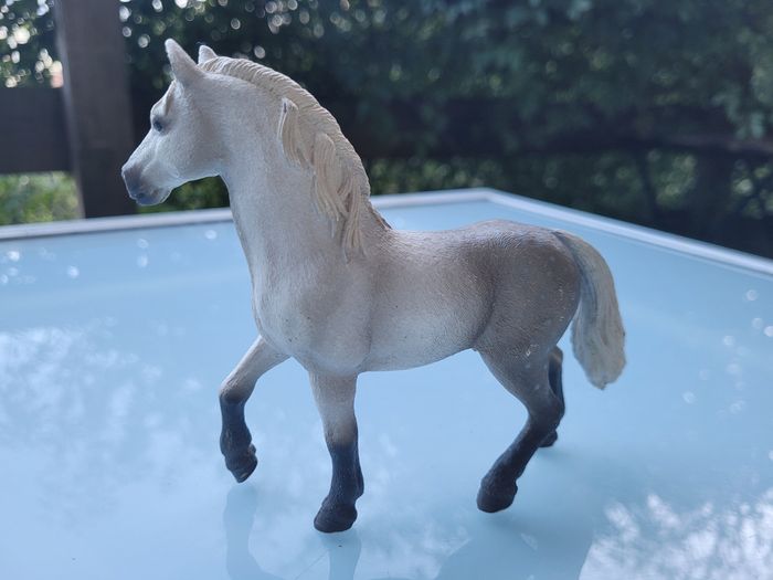 Lot de 3 Chevaux Scheich : noir et blanc, gris et blanc et blanc - photo numéro 9