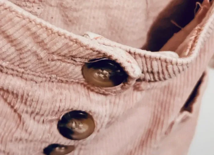 🌸 Adorable jupe Zara en velours côtelé rose pastel 🌸 - photo numéro 2