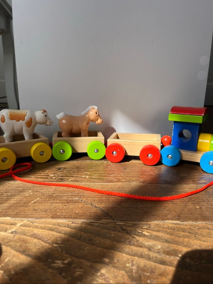 Petit train en bois