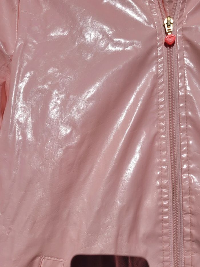 Superbe veste imperméable Billieblush, rose bonbon 🍬, 12 ans - photo numéro 3