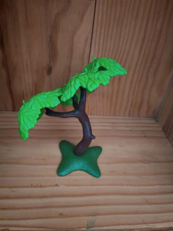 Playmobil végétation arbre avec feuillage