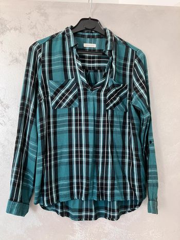 Chemise blouse carreaux