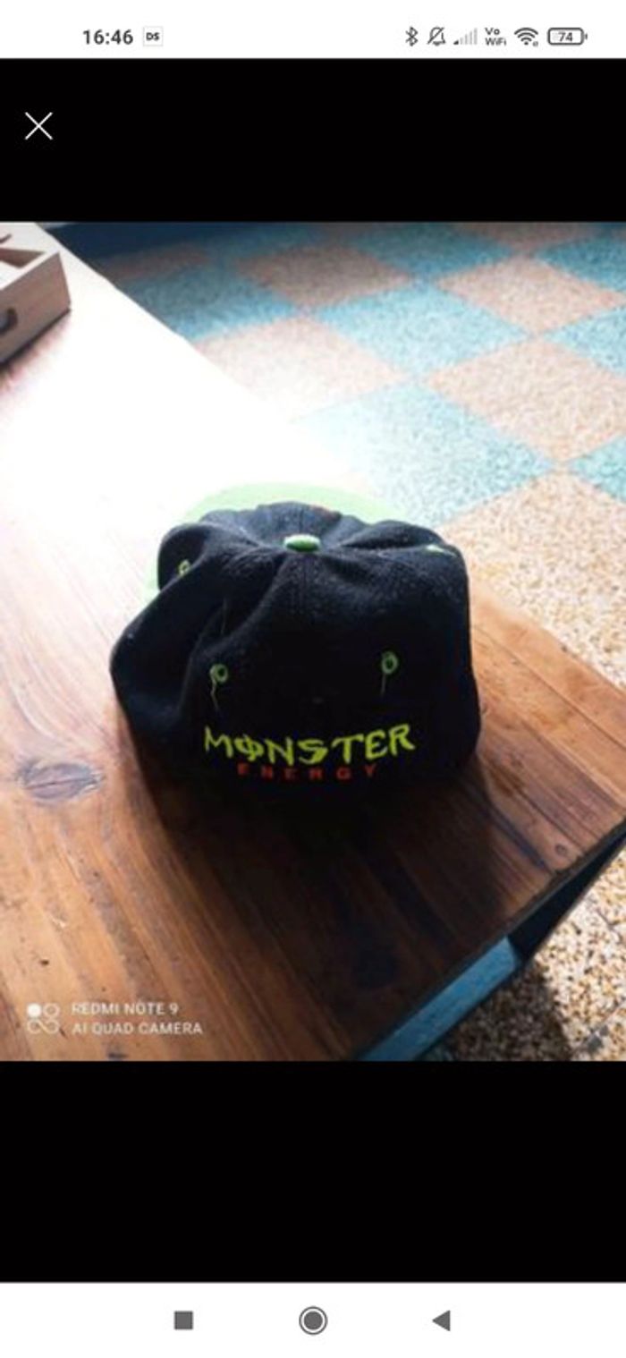 Casquette Garçon neuve Monster - photo numéro 2
