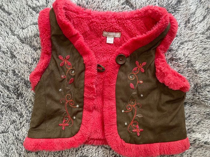 Veste sans manches fausse fourrure Orchestra - 6 ans - photo numéro 2
