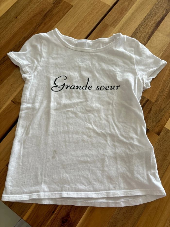 T-shirt grande sœur