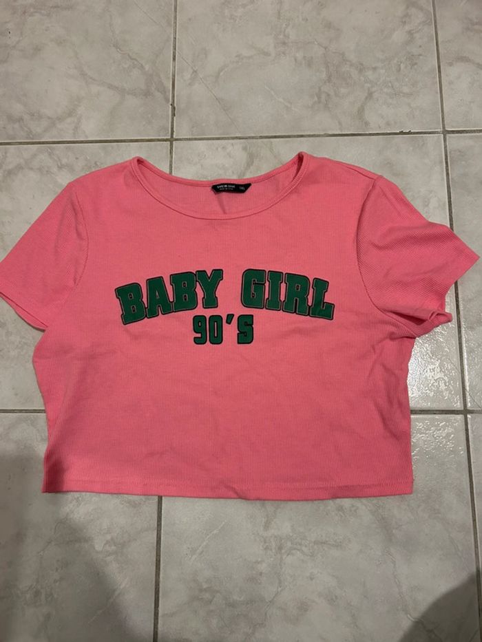 Crop top rose