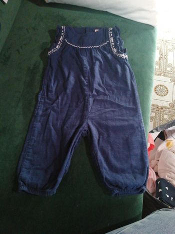 Combinaison bleue marine