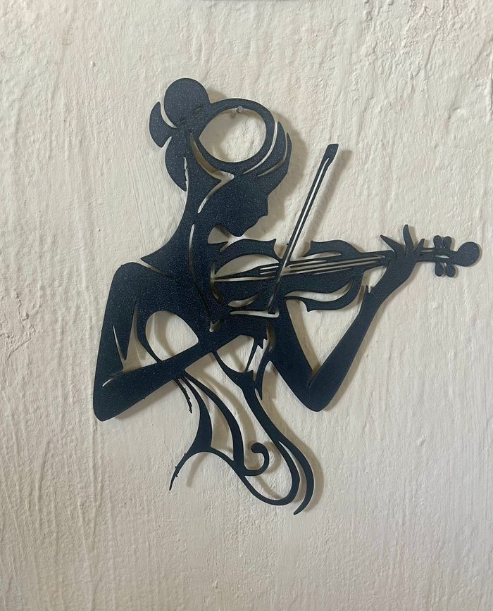Art Mural Violoniste